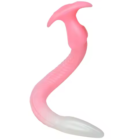 Eel Tentacle Anal Plug Super Long Anal Plug Soft Liquid Silicone Anal Dilator Women's Men's Anal Mas