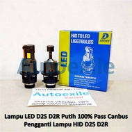 D2S LED Light D2R White Liggbulbs Canbus Replacement for Car HID Xenon