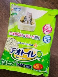 現貨‼️ Unicharm 消臭滲透式綠茶紙貓砂4L