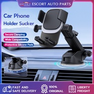 Car mobile phone holder with silicone suction cup mobile phone holder with strong dashboard car navigation holder