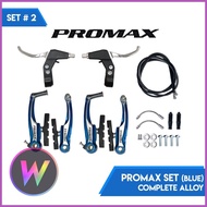 ▼ ◱ ❖ Promax / Logan V Brake Complete Alloy Set For Mountain Bike (MTB)