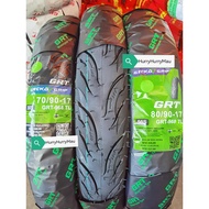Asia Bunga Gecko GRT968 (70/90-17 / 80/90-17) Tubeless Tyre (Tayar Motor Bunga Gecko Cicak Cacing Tu