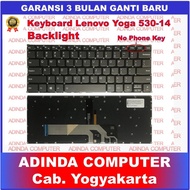 Keyboard Lenovo Ideapad 530-14 C340-14 C340-14api C340-14iml C340-14iwl - NoPonkey Baclit