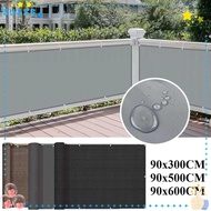 SUSSG Balcony Shade Cloth, Waterproof 3/5/6M Sun Shading Sails, High Quality Balcony Privacy Screen 