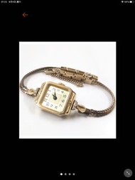 Agete 10k 精緻手錶 手表 正品 agete classic 鑽石 k金錶 珠寶錶 nojess #含運