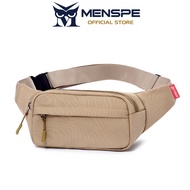 MENSPE Men's Chest Bag Unisex Crossbody Bag Waterproof Oxford Cloth Fitness Bag Versatile Fashion Ch