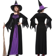 Halloween Costume Halloween cos Cosplay Halloween Costume Witch Costume Purple Vampire Witch Costume