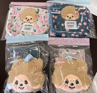 Monchhichi kippis 化妝袋/銀包 環保袋 (全新) 日本