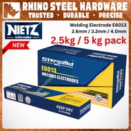 NIETZ Starweld Rod Welding Rod Besi Nipis Electrode Welding Ubat Welding Rod 2.6mm 3.2mm 4.0mm