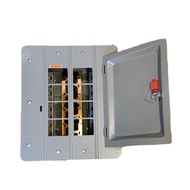 √America Panel Board 4x4 8 holes 2Poles  Plug-in, Panel Box 4 x 4  6 Branches for Plug in Circuit Br