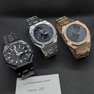 CASIO G-SHOCK MOD GA2100 CASIO OAK GA-2100 AP GA-2100-5A GA-2100-1A TMJ Custom AP Stainless Steel Bl