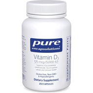 Pure Encapsulations Vitamin D3 125 mcg (5,000 IU) - Supplement to Support , Joint, Breast, Heart, Co