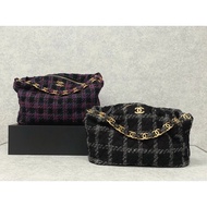 22 Autumn Winter New Products Tweed Underarm Bag Maxi Hobo This Season **, Very Hot Suitable for Aut
