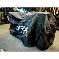 BIKE COVER HUJAN PROTECTOR RAIN COVER WATERPOOF BLACK COLOR