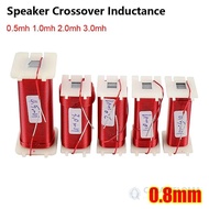 CARAMELOMA 1Pcs Speaker Crossover Inductance, 0.8mm 0.5mh 1.0mh 2.0mh 3.0mh Frequency Divider Copper