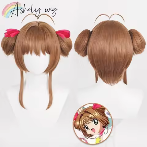 Ashely Sakura From The Manga Cardcaptors Sakura Cospaly Wig Nozomi Sakura Versatile Little Cherry Bl