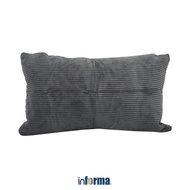30x50 Cm Cdr Sofa Cushion Cover - Dark Grey