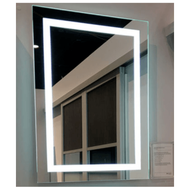 NICE กระจกเงาแบบมีไฟ LED ขนาด 60x80 cm. LG001