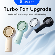 JISULIFE Rechargeable Handheld Fan 4000mAh 16H Max