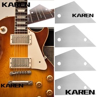 KAREN1 Fret Leveling Tool 9.8*0.25*5cm Guitar Luthier Tool Fret Rocker Guitar neck Ruler