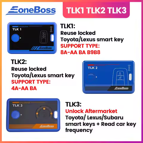 MAGICKEY forEoneBossTLK3+ET-01/2 TLK1 TLK2 8A/4A Key Unlocking Tool for Toyota/Lexus | Reuse Origina