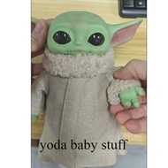  17CM Yoda Baby Stuff Dolls Star Wars Grogu Plushie Doll Toys