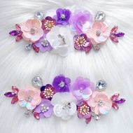 3D Purple Pink Flower