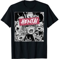 Hentai Waifu วัสดุอะนิเมะ Manga เสื้อยืด Ahegao คอสเพลย์เสื้อยืด NnZK COPN