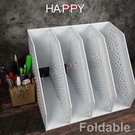book shelf File folder foldable A4 file stand holder, Magazine File Stand Holder Home Office Documen