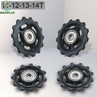 SHANLIN Bicycle Pulley Wheel Road Bike 11T 12T 13T 14T Cycling Pulley Jockey Wheel MTB Bicycle Derai