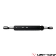 LEMONTREE9GP Double Ends Thread Gauge, Black M5x0.8 Thread Plug Gauge, Durable Steel Material 6H Tol