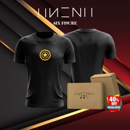 [READY STOCK] BAJU T SHIRT DRYFIT MICROFIBER CAPTAIN AMERICA LOGO 6IX FI9URE (T SHIRT LELAKI / UNISE