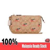 BS MEGA SALE🇲🇾Copy COACH Women Chain Bag 2in1 Handbag Premium Shoulder Bag Wanita Crossbody Mini Sling Bag
