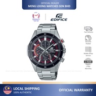 Casio Edifice EFS-S610DB-1A Chronograph Date Stainless Steel Solar Sapphire Glass 100% Original Men 