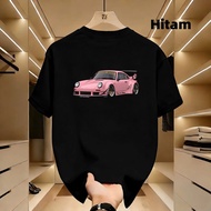 RWB PORSCHE 993 Turbo New 210g short-sleeve T-shirt Men's Unisex Breathable Leisure T-shirt