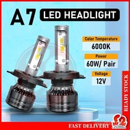 60w Headlight LED Headlight bulb 12V 6000K Led Bulb H1 H7 H11 9012 H4 Focus Beam Headlights