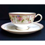 Noritake Rose Patio 4607 Bone China Cup & Saucer