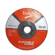 Batu Gerinda 4" WD WA60 100 X 3 Flexible Disc 4 In WA 60 Asah Poles