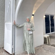 Artemis Fashion ~ JIHAN MAXI BORDIR dress polos