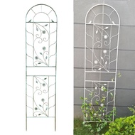 H-Y/ Lattice Flower Stand Outdoor Plant Climbing Grid Rack Garden Chinese Rose Courtyard Iron Outdoor Arch Flower Stand