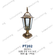 OUTDOOR PILLAR GATE LAMP LIGHT