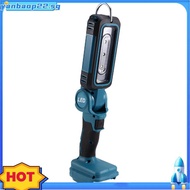 21V Rechargeable Cordless Work Light Foldable Flashlight Portable Lantern Spotlight for  18V Battery