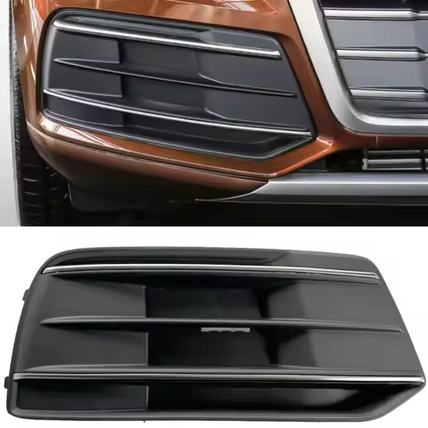 Front bumper fog light frame grille 80A807679D 80A807680D For Audi Q5 Normal version 2018-2022