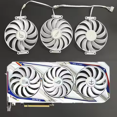 Brand new 95MM 7PIN CF1010U12S DC 12V 0.45A RTX3090 GPU fan for ASUS ROG Strix RTX 3070 3080 Ti 3090