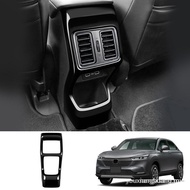 【In stock】Car Glossy Black Rear Vent Outlet Frame for Honda Vezel HRV 2021 2022 AIG4 EXVJ ZIP3 SQBT 