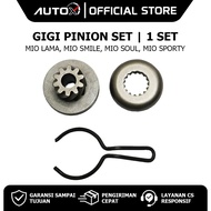 Pinion Gear Set Mio Lama Smile Soul Sporty Gear Kick Starter Kick Starter Assy Comp Driven