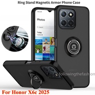 Casing For Honor X6c 4G 2025 honor X6C X6c X7c X8c X9c 4G 5G Phone case With Magnetic Ring Stand Bra