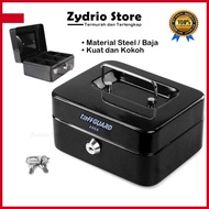 NEW Brankas Mini Safety Box / Besi Laci Tempat Penyimpanan Uang Perhiasan