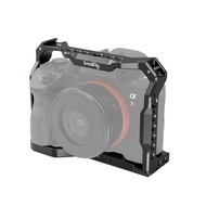 SmallRig Light Camera Cage for Sony A7III A7RIII A9 Aluminum Alloy Cage Rig with Cold Shoe Mount for
