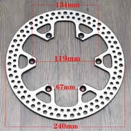 Motorcycle Rear Brake Disc Rotor For Suzuki DRZ400SM DR-Z 400 SM DRZ400 SM 2005-2009 RM125 RM250 X/Y